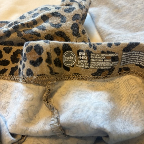 Girls Pants Leggings Lot Size 4/5 6 | 5 Pc Pull On Play School Pants - Picture 6 of 9